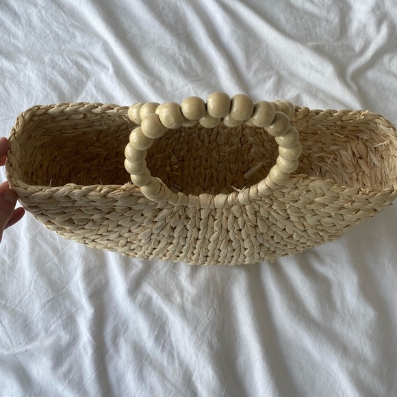 Zara straw tote bag - medium - Picture 2 of 3